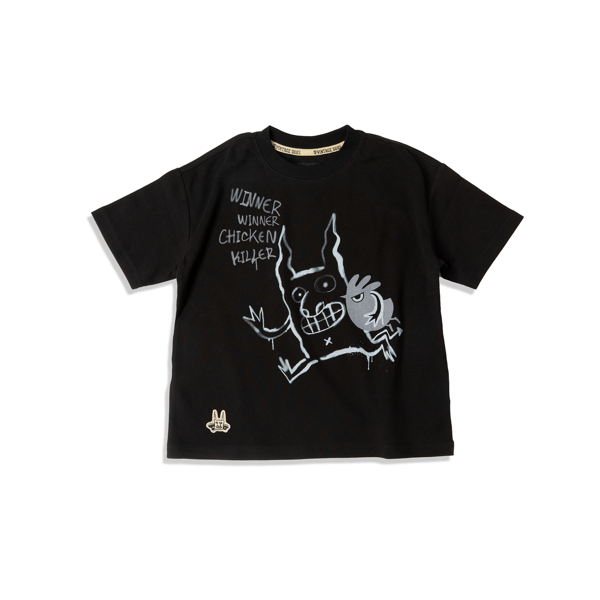 壞野雞 × VINTAGE DUDE 聯名 T-shirt（童裝款） | oversize 大尺碼男裝