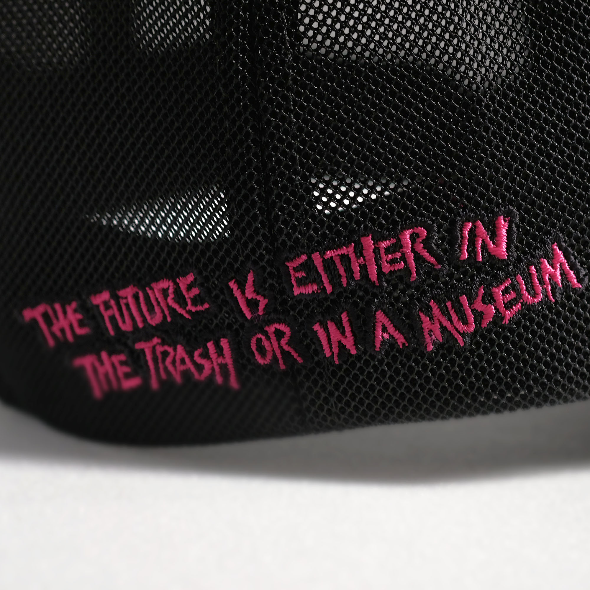 THE STREET MESH CAP｜Black Edition