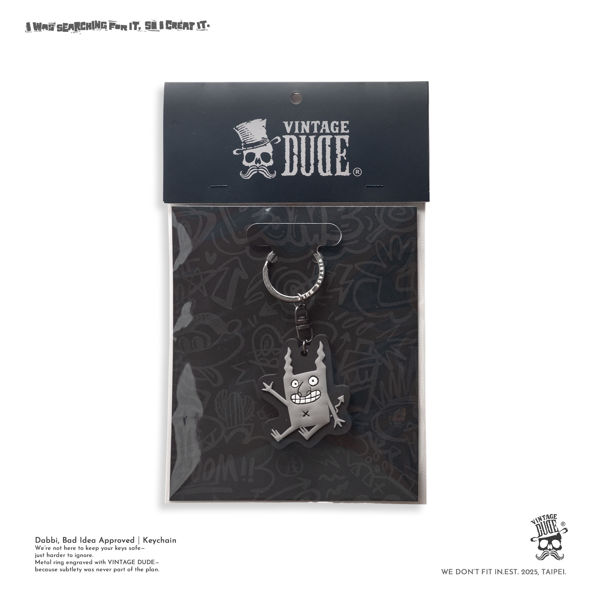 讓鑰匙變重的 Dabbi（Keychain）