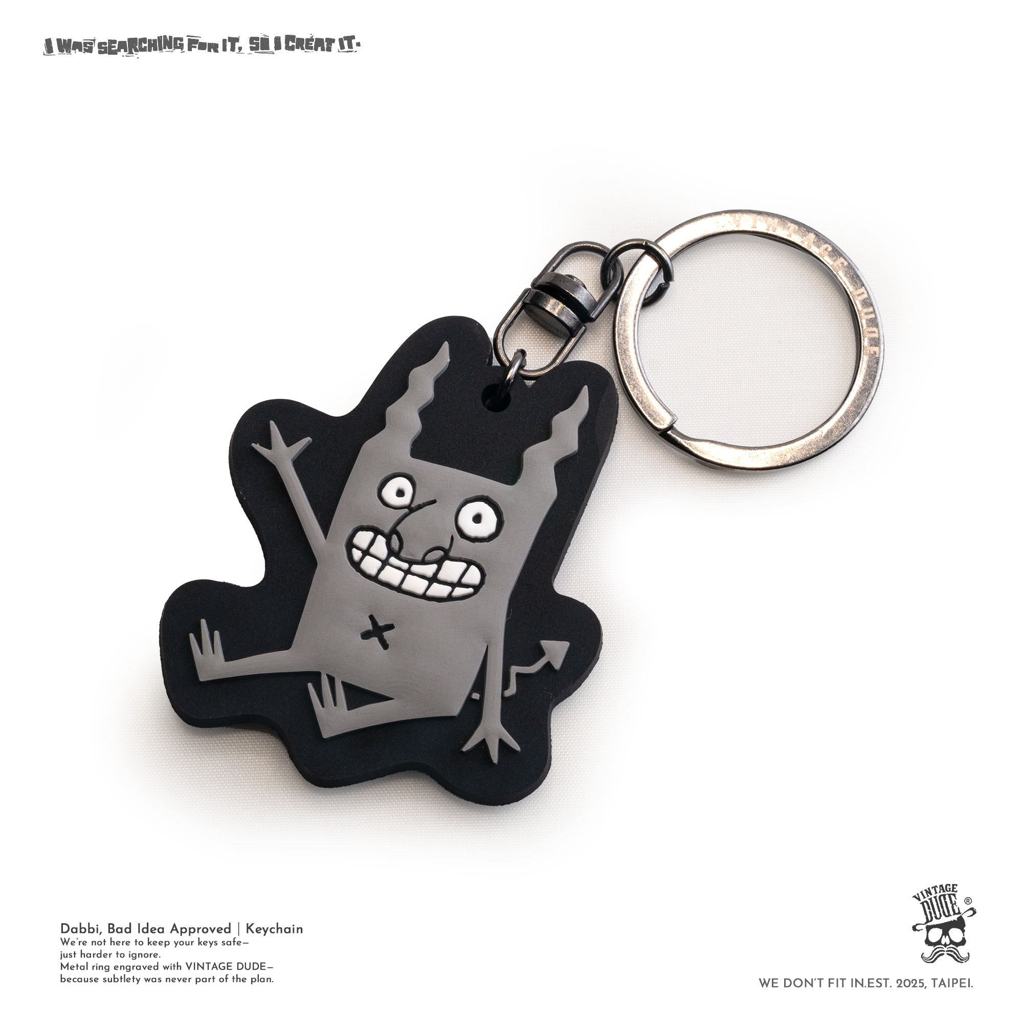 讓鑰匙變重的 Dabbi（Keychain）