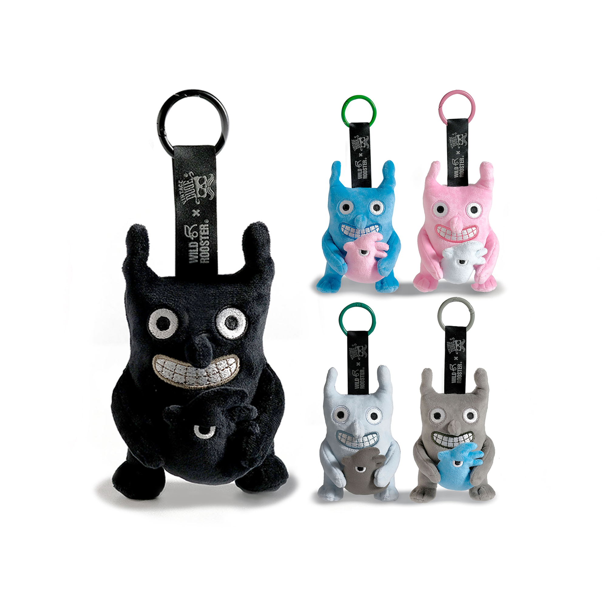 壞野雞 × VINTAGE DUDE 聯名盲盒吊飾娃娃（單盒） | oversize 大尺碼男裝