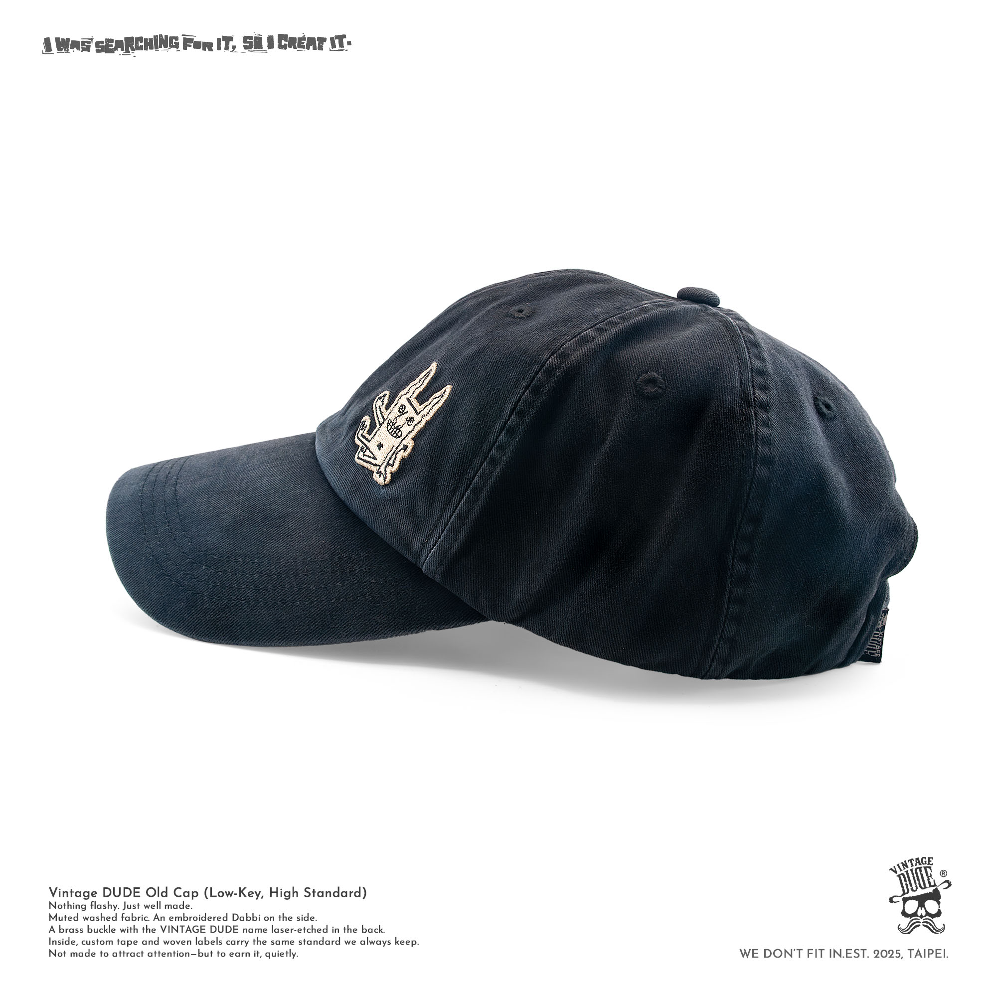 VINTAGE DUDE Original Cap