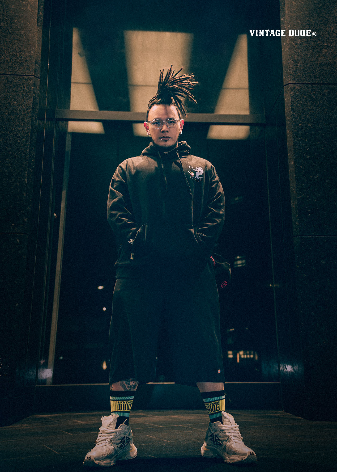 靜默之獵｜帽T - oversize 大尺碼男裝 T-shirt