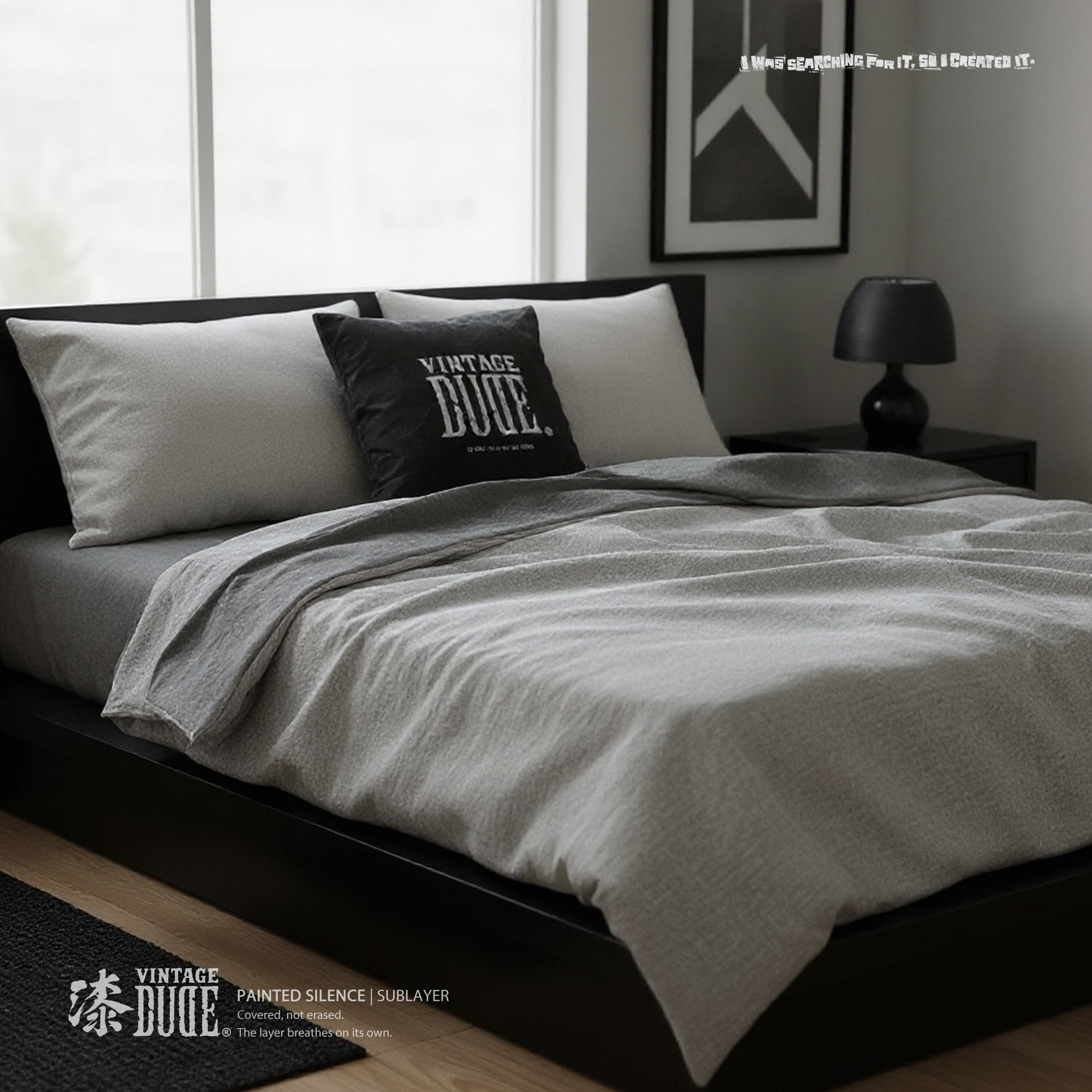 潛層｜抱枕 - oversize 大尺碼男裝 T-shirt