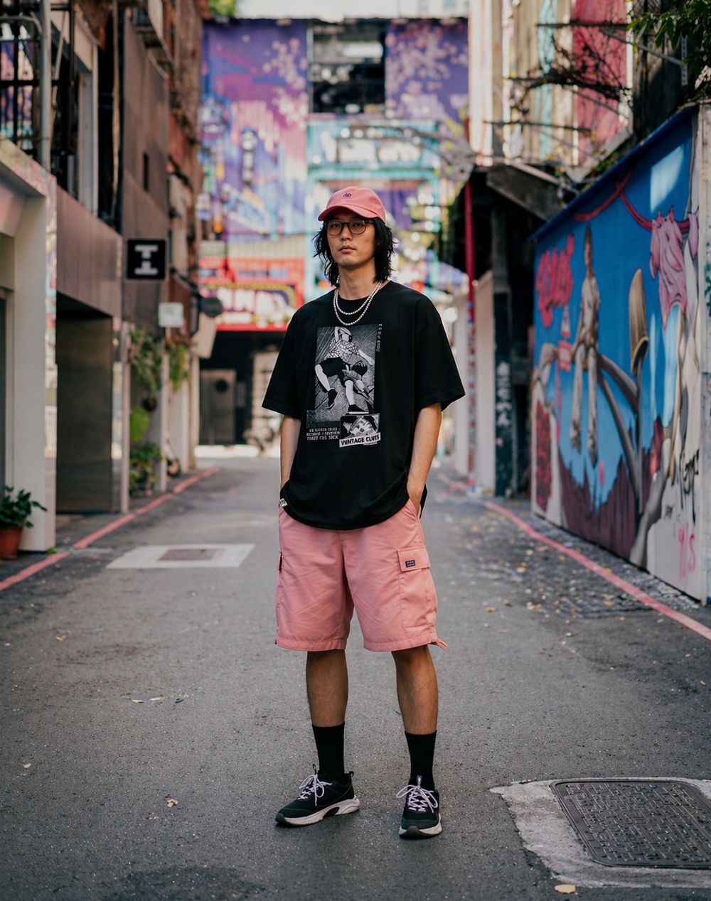 泥醉男子｜短袖修身T-Shirt | oversize 大尺碼男裝