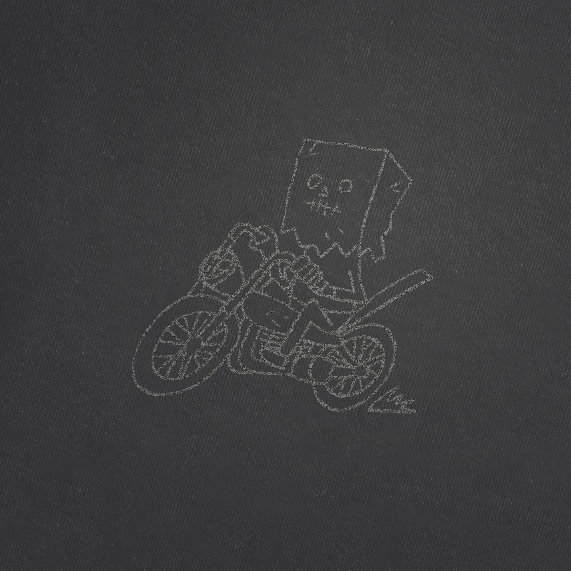 The Social Misfit｜Short Sleeve Tee (Drak Grey) | oversize 大尺碼男裝