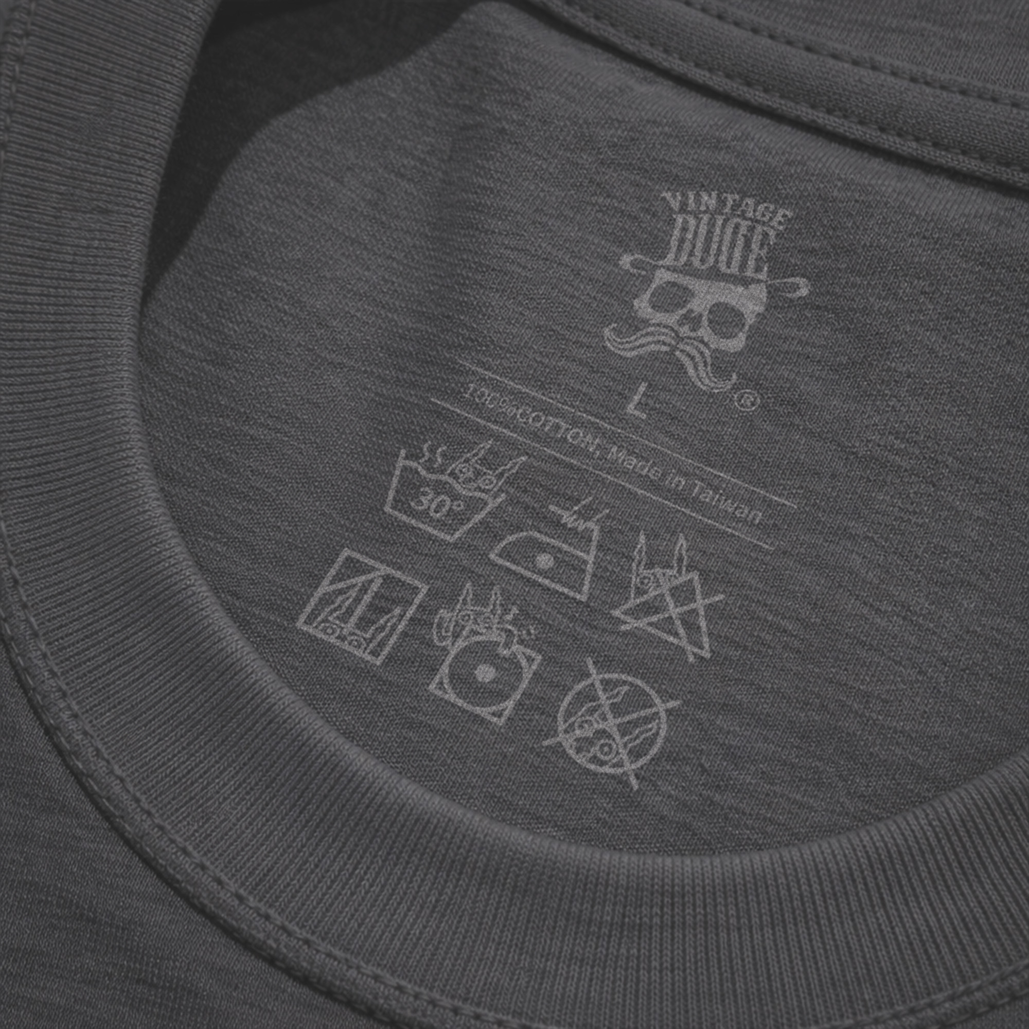 The Social Misfit｜Short Sleeve Tee (Drak Grey) | oversize 大尺碼男裝