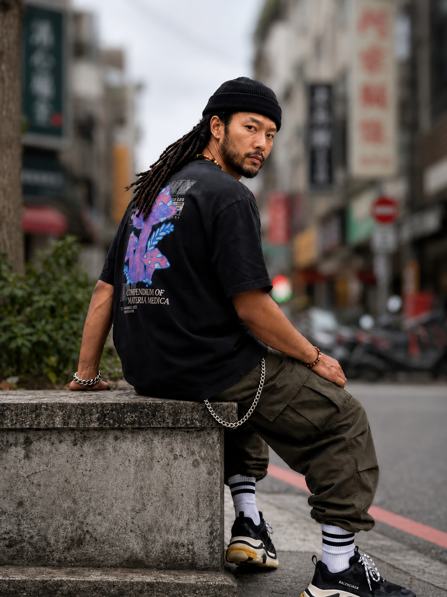 Wild Mushroom Archive｜Oversize Tee | oversize 大尺碼男裝