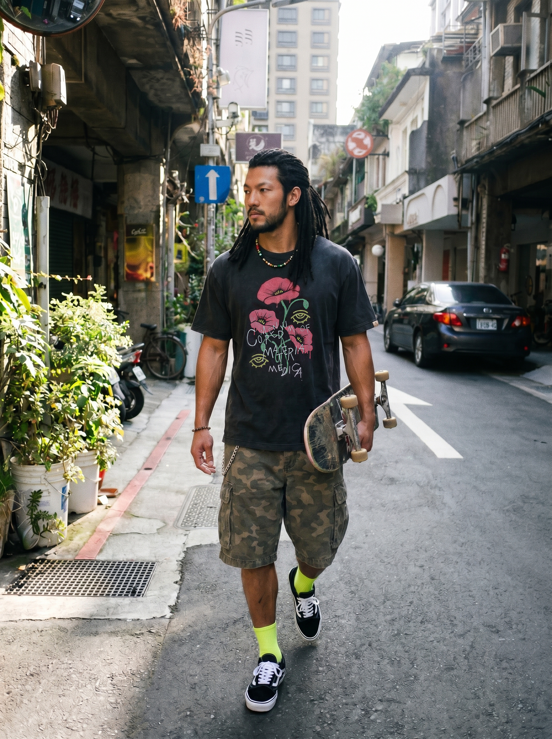 Poppy Specimen｜Oversize Tee | oversize 大尺碼男裝