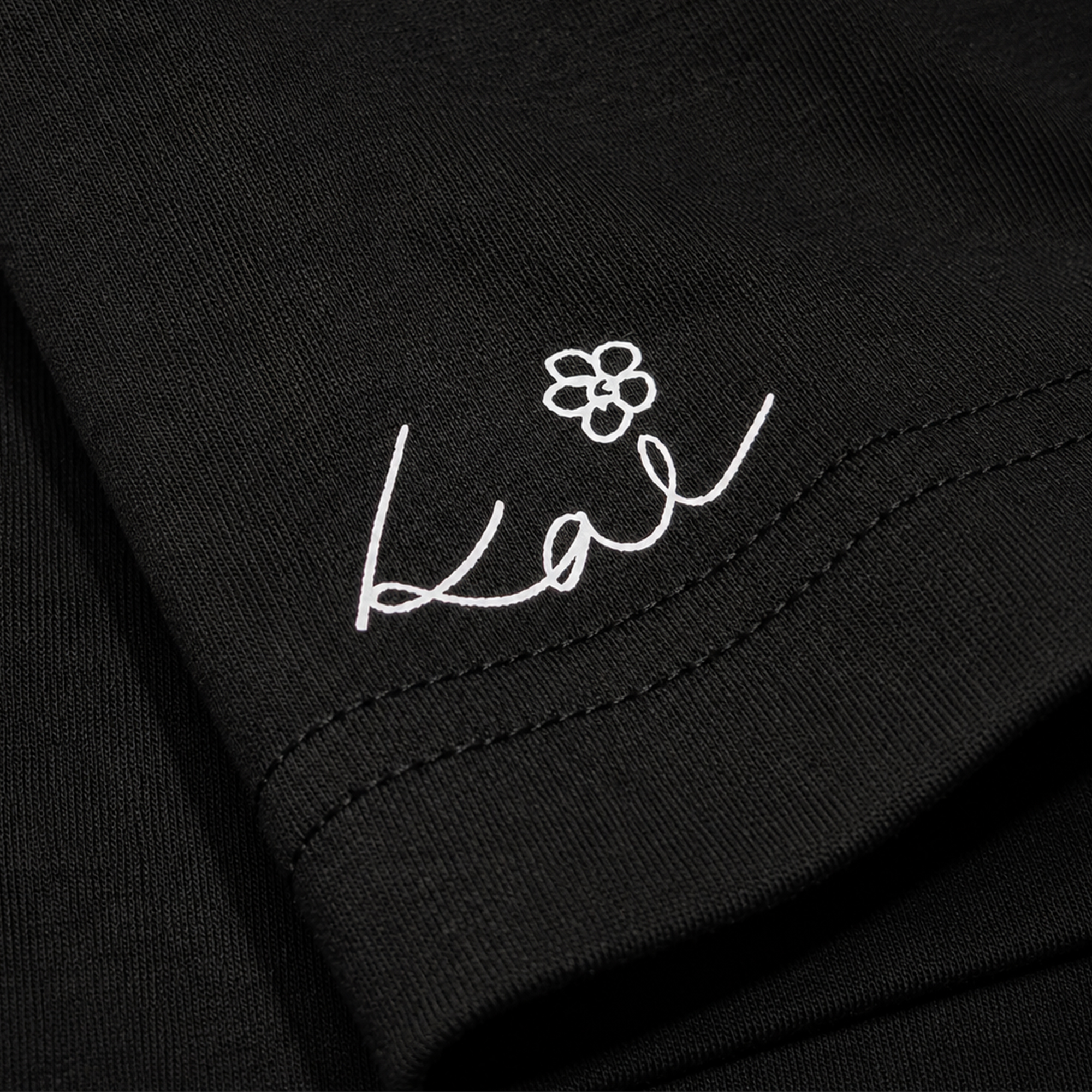 Cheek to Cheek with Fukai｜Black Short Sleeve T-Shirt | oversize 大尺碼男裝